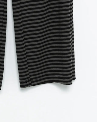 Center Button Border Easy Pants
