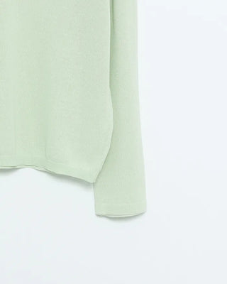 Deep Johnny Color Linen Sheer Pullover
