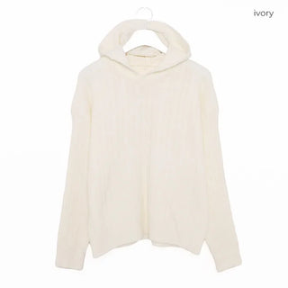 Cable Hoodie Knit