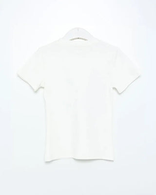 Lettering Slim Short Sleeve T-Shirt