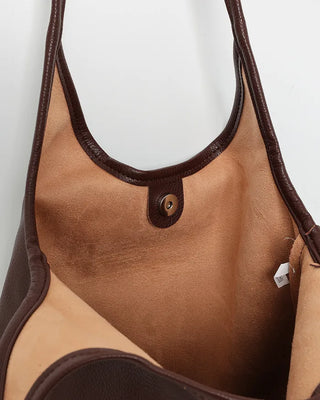Eco-leather Triangle Shoulder Bag