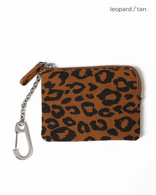 Mini wallet with keyring