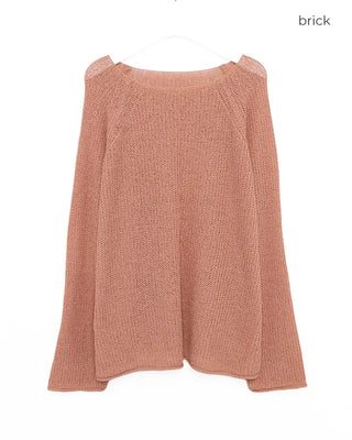 Loose-fit basic knit