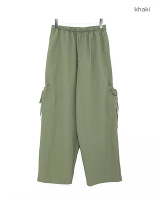 Side-ribbon cargo pants