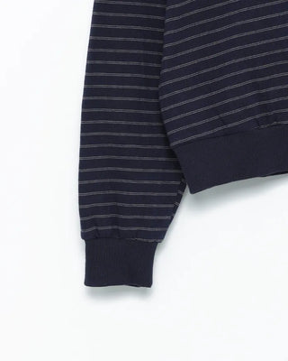 V-neck double border pullover