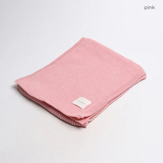 Knitted long scarf