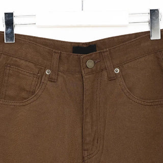 String Cotton Wide Pants