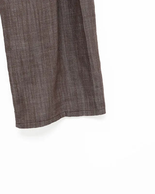 Side-strap wide-leg pants