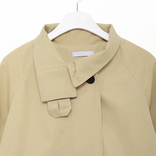 Wide trench coat