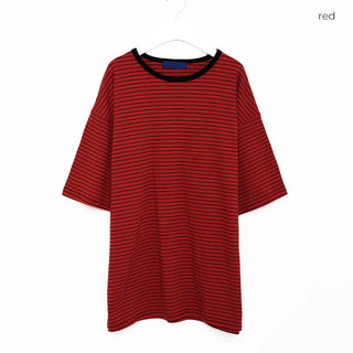 Washed border T-shirt