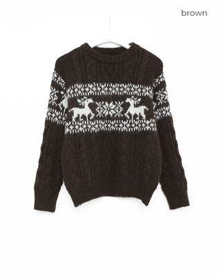 Nordic Cable Knit