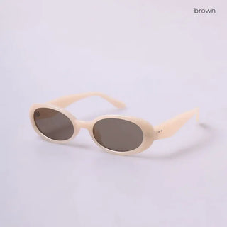 Oval style sunglasses