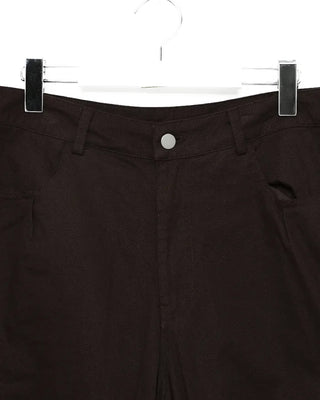 92 Back Logo Cotton Wide Pants