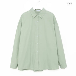 Oversized pastel shirt