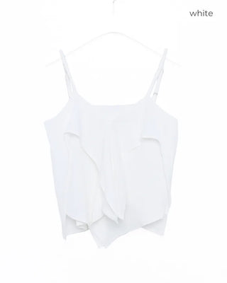 Frilled camisole blouse