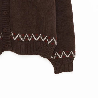 Nordic knit cardigan