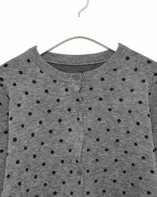 Polka Dot Round Cardigan