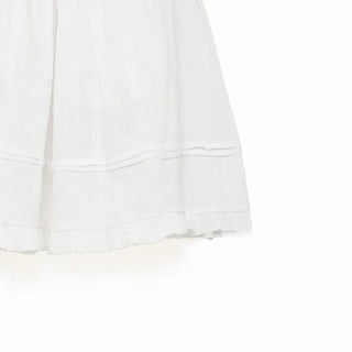 Frilled tiered skirt