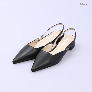 Pointed toe flat shoes