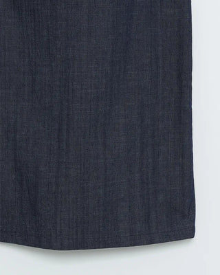 Simple linen maxi skirt with elastic waistband