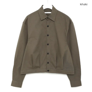(Unisex) Cropped Chino Jacket