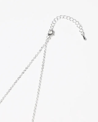 Black Mushroom Charm Long Necklace