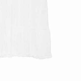 Frilled sleeveless mini dress