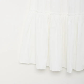 Tiered long skirt