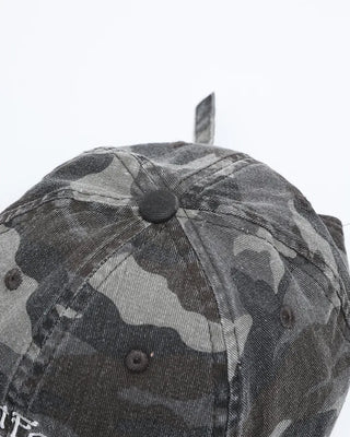 Lettering military pattern cap
