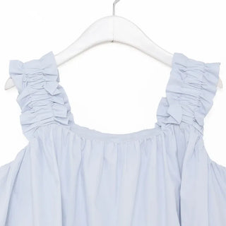 Frill sleeveless blouse