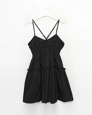 Sleeveless Cancan Mini Dress