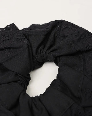 Punching Lace Big Scrunchie