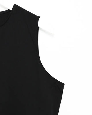 Sleeveless flared long dress