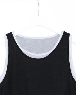 Layered Round Tank Top