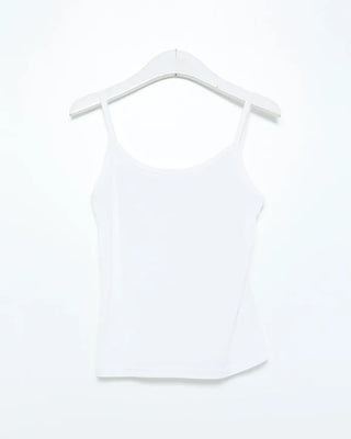 Camisole layered short-sleeved T-shirt