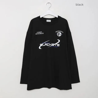 (Unisex) Printed Long-Sleeve T-Shirt