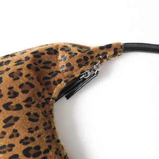 Leopard print tote bag
