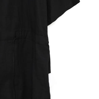 Linen short jumpsuit