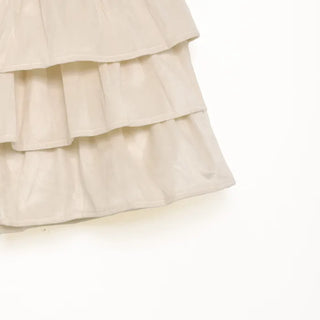 Tiered mini skirt