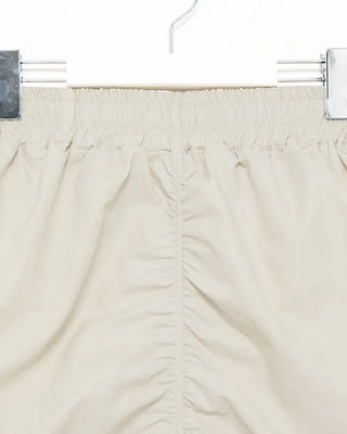 Banded Shirring Midi Skirt