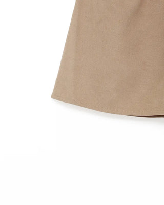 String flared mini skirt