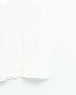 Tiered hem bustier