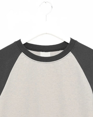 (Unisex) Raglan Sleeve Point Long Sleeve T-Shirt