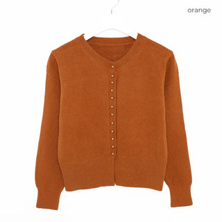Gold button detail cardigan