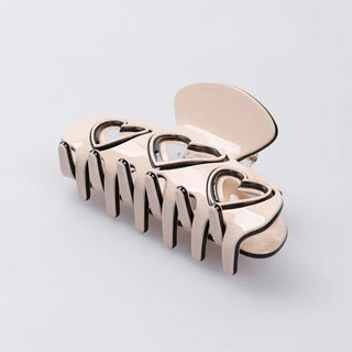 Heart Hole Hair Clip