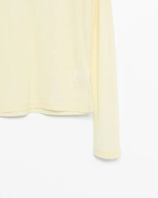 Tencel crew neck T-shirt