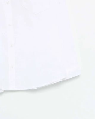 Seersucker check shirt