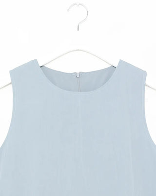 Balloon Shirred Mini Dress