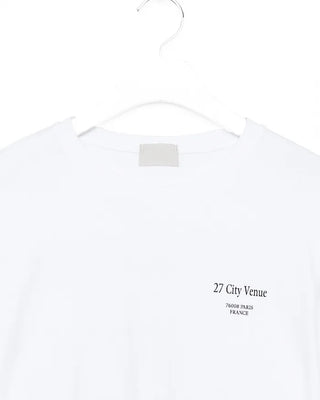 Back Venue Lettering Short-Sleeve T-Shirt