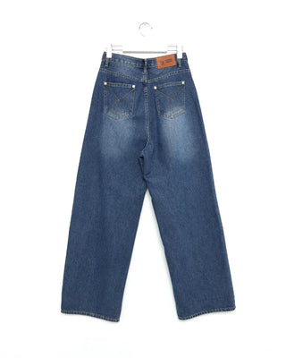 Stud Line Denim Pants